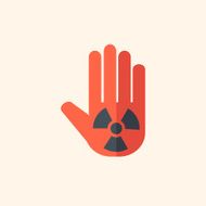 Nuclear Flat Icon