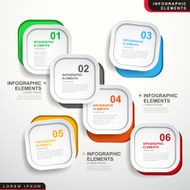 abstract option infographics N19