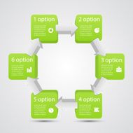 Modern vector template for your business project N344