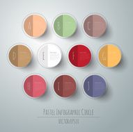 Abstract 3D digital illustration Infographic Vector illustratio N7