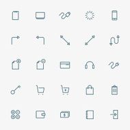 5x5 web line icons N2