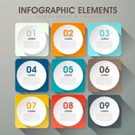 abstract option infographics N20