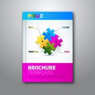 Modern Vector abstract brochure N9