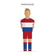 Netherlands football player Soccer uniform N2