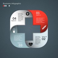 Modern vector template for your medical project N22