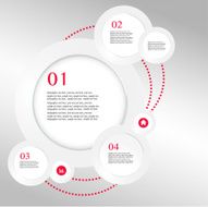 Set elements of infographics N75