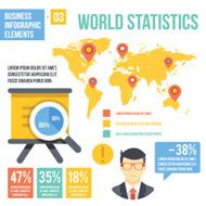 Vintage infographics elements Set 3