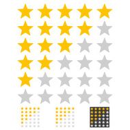 Flat rating stars - VECTOR