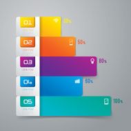 Infographics vector design template N425