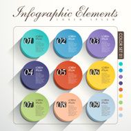 abstract option infographics N21