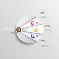 Business diagram template N13