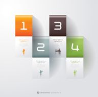 Infographics vector design template N427