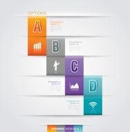 Infographics vector design template N431