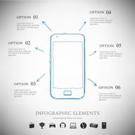 Vector infographic report template N29