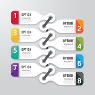 Modern infographics design options banner Vector illustration N20