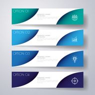 Design flat shadow template banners graphic or website Vector N15