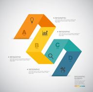 Business infographics template Vector illustration N22