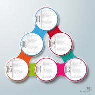 Circle Triangle Chain 6 Options N2