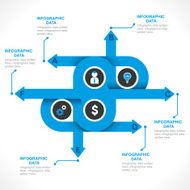 creative arrow info-gaphics N6