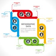 creative arrow info-gaphics N7