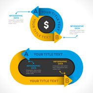 creative repeat info-graphics design