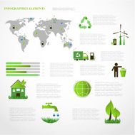 Ecology info graphics collection N5