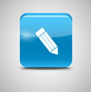 Shine glossy computer icon vector illustration N29