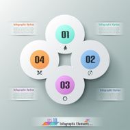Modern infographic option banner N97