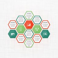 Infographics concept Template for presentation N4