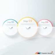 Modern infographics options banner N829