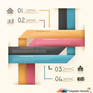 Modern infographics options banner N831