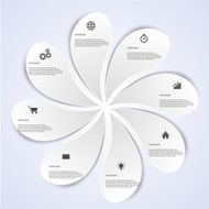 Business Infographic style Vector illustration N45