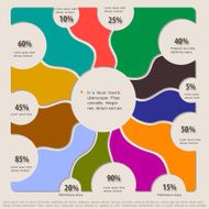 Vector design for Infographic N3