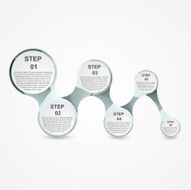 Abstract infographics design elements N3