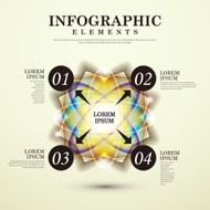 abstract option infographics N23