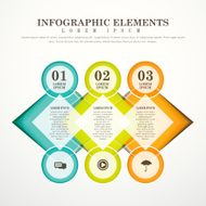 abstract option infographics N24