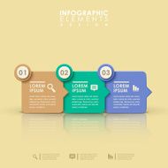 abstract flow chart infographics N45
