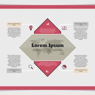 Infographics concept Education Science