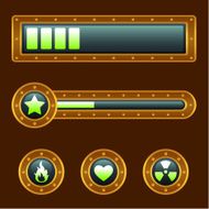 Steam punk progress bar