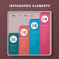 abstract flow chart infographics N46