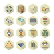 Thin Line Icons For Business and Finance N7