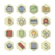 Thin Line Icons For Business and Finance N8