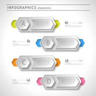 Business infographics elements Modern design template Abstract layout N8