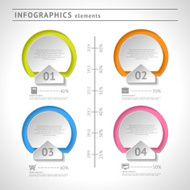Business infographics elements Modern design template Web or graphic layout N7