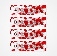 Abstract paper infographic Vector illustration N5