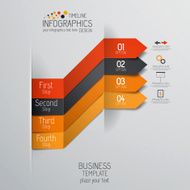 Infographics design template N78