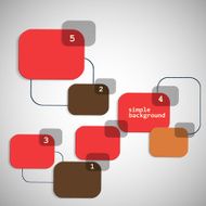 vector colorful squares N4