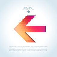 Simple arrow vector sign N10