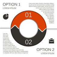 Modern vector template for your business project N349