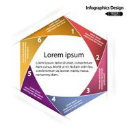 Modern infographics options banner N837